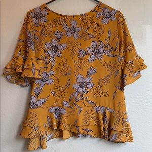 Breezy blouse for summer into Fall